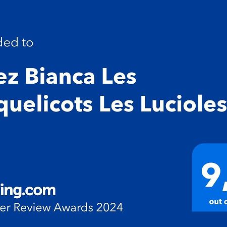 Апартаменты Chez Bianca Les Coquelicots Les Lucioles Ментона Экстерьер фото
